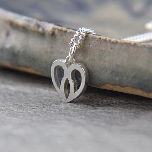 Heart Pendant - Small - Paisley Pins