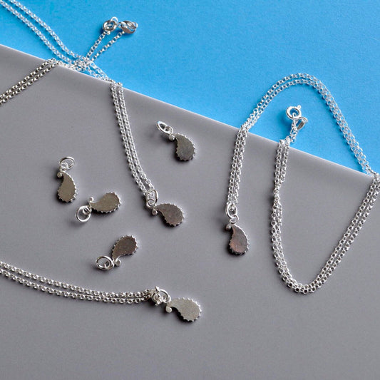 Mini Paisley Pendant - Paisley Pins