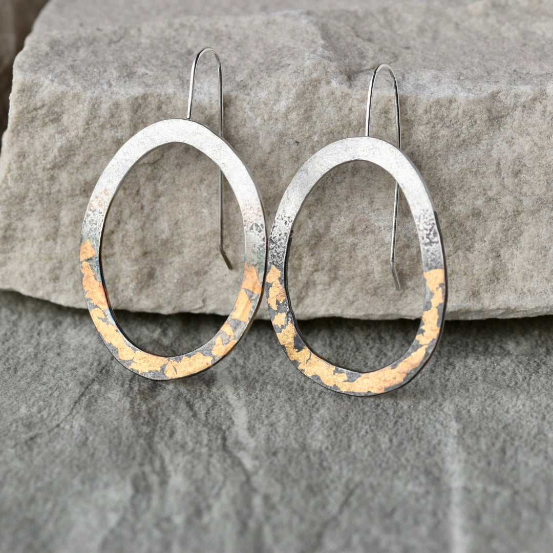 Textured Loop Earrings