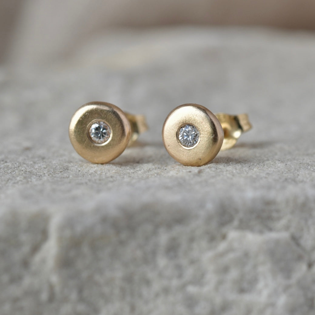 Diamond & Gold Studs