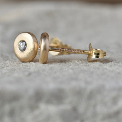 Diamond & Gold Studs