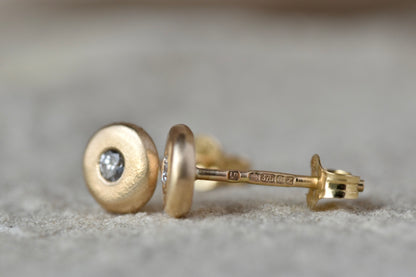 Diamond & Gold Studs