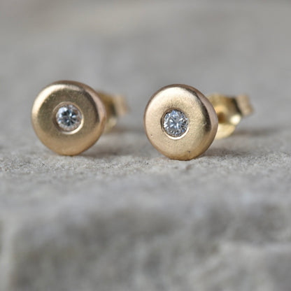 Diamond & Gold Studs