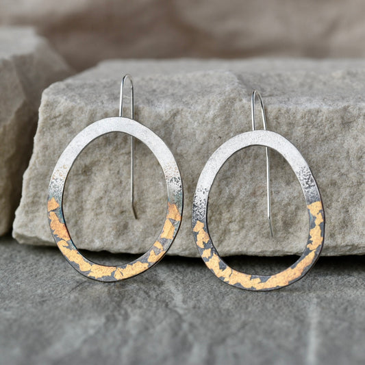 Textured Loop Earrings