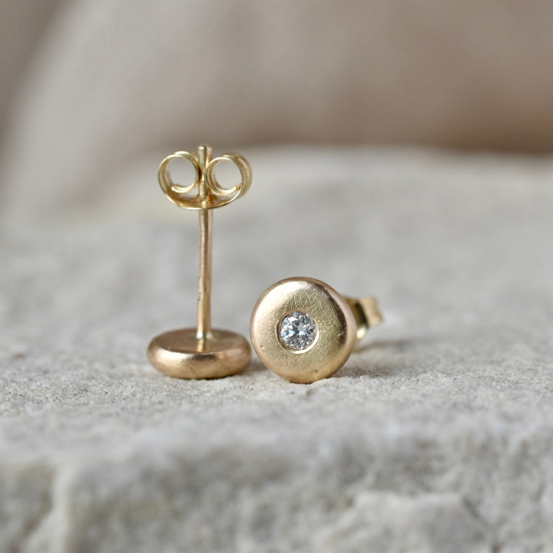 Diamond & Gold Studs