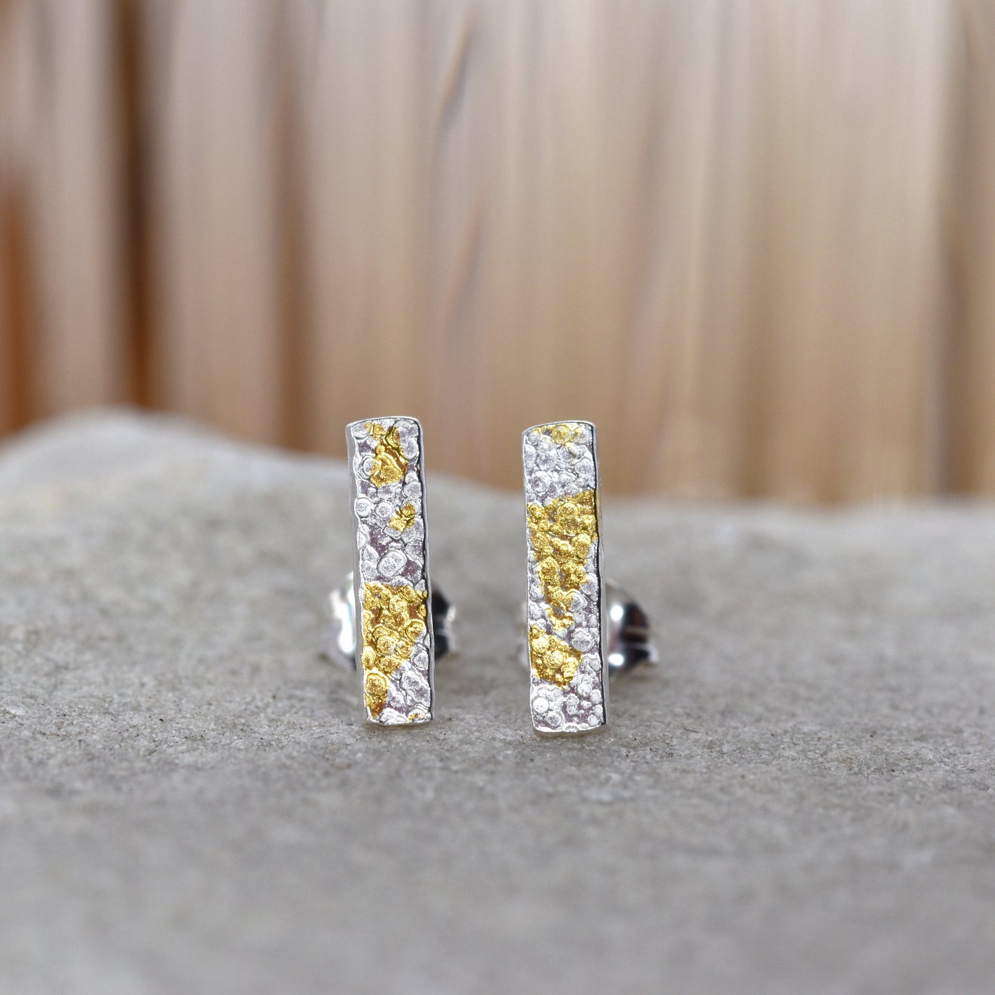 Mini Silver Stud Earrings