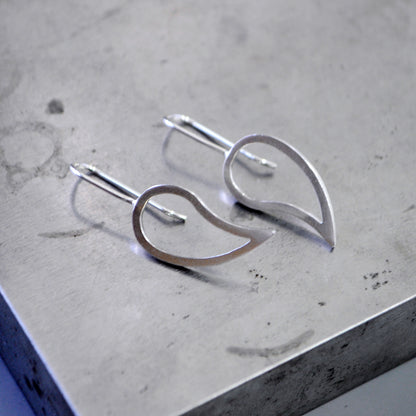 Paisley Motif Drop Earrings - Paisley Pins