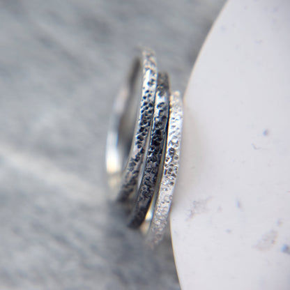 Lichen Stacking Ring Set - Paisley Pins